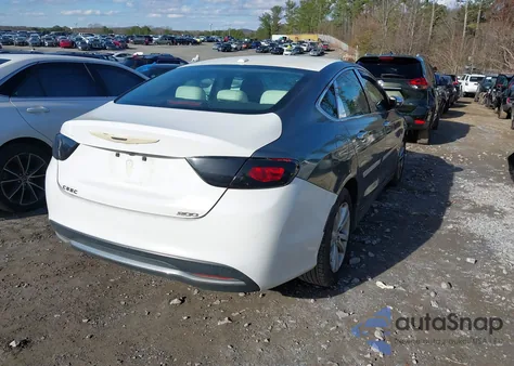 2015 Chrysler 200 Limited из США, поврежденный, VIN 1C3CCCAB6FN758379